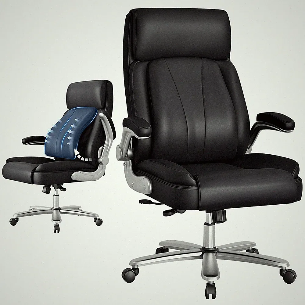 Executive Office Chair, Ergonomic Desk Chair, 500lbs Heavy Duty Comfy Compute...
